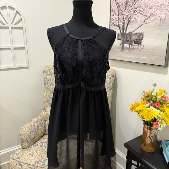 torrid Dresses & Skirts - Torrid Black High-Low Babydoll Dress